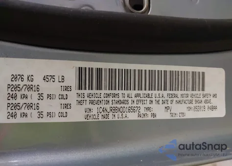 2013 Jeep Patriot Sport from USA, damaged, VIN 1C4NJRBBXDD165672